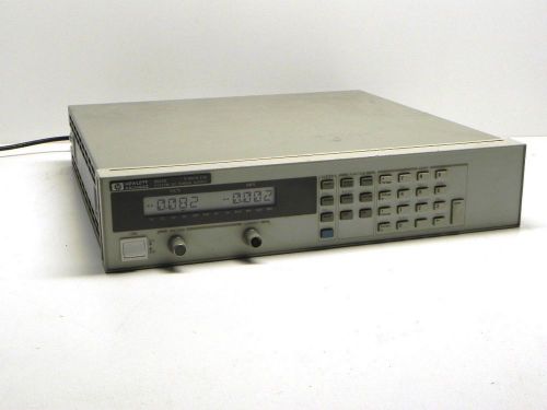 Hp/agilent 6644a 200 watt power supply, 60v, 3.5a with cal and warranty for sale