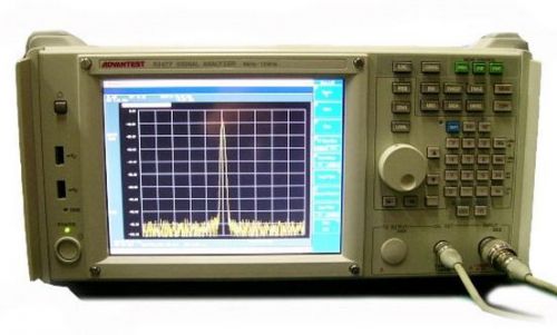 Advantest  r3477 rf spectrum analyzer 9khz to 13.5ghz opt 50,52,54,60 for sale