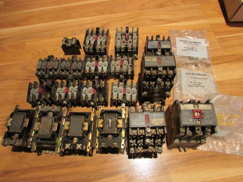 Large Lot of Allen Bradley Parts. 700-NA40 + 84AB86 And More. Used.