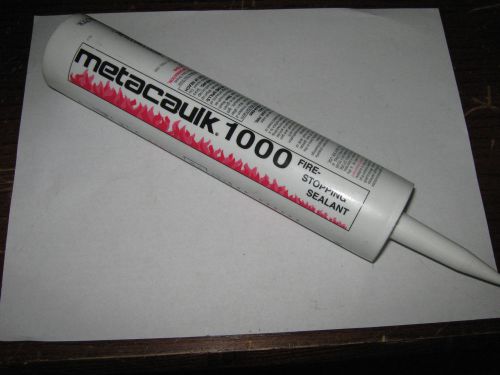 Metacaulk 1000 Firestopping Sealant, New