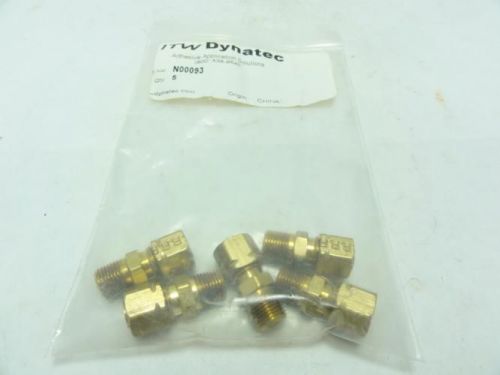 137840 New In Box, ITW Dynatec N00093 Bag-5 Glue Line Fittings 1/8&#034; NPT