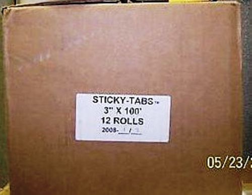 Carpet Cleaning 1 Case Sticky Tabs 12 Rolls