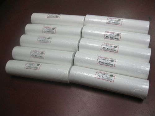 (10) jnj industries smartroll understencil wiping rolls 4504pa-108 ft panasonic for sale