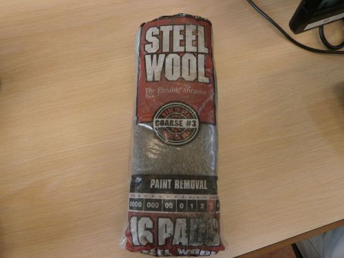Steel wool flexible abravise! 16 pads!!! Free shipping!