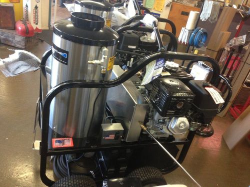 4012-17g belt drive hot water portable pressure washer honda gx390 motor hp pump for sale