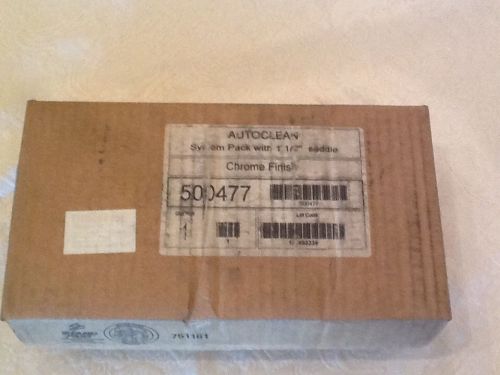 Rubbermaid FG500477 AutoClean Chrome Wall Service Cleaning Dispenser Kit NEW