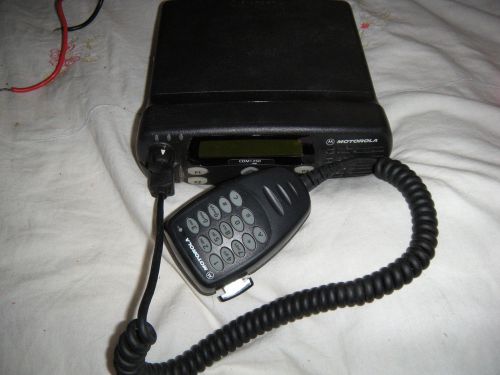 Motorola CDM1250 VHF 136-174 high power with dtmf mic and short power cord