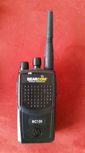 Bearcom BC-130 bc130 Motorola BPR40 Walkie Talkie Magone #4 for parts