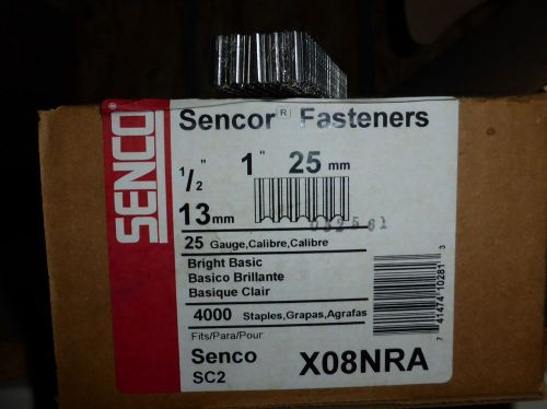 SENCO X08NRA 1/2&#034; L X 1&#034; Wide CORRUGATED Fasteners for Senco SC2 BEA W15 &amp; MORE