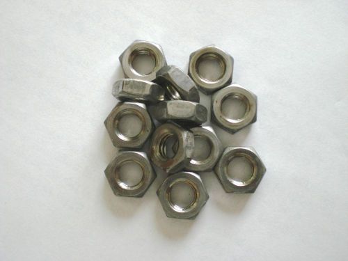 Zinc plated fin hex jam nut  5/16&#034;-18. pack of 25. new without box. for sale