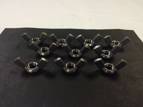 Stainless wing nuts, 1/2-13 lot of 10 pieces for sale