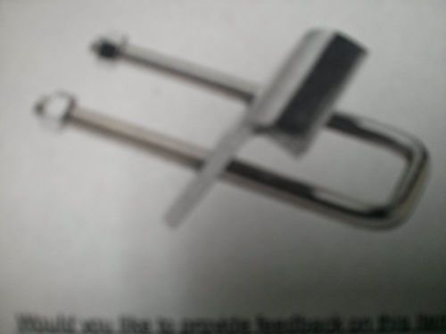 ( 6 ) unistrut 5 inch  long u- bolt beam clamp for sale