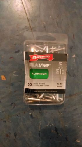 8 Arrow RLA3/16IP Long Aluminum 3/16&#034; Rivet 50 Packs
