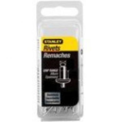 NEW Stanley PTT42 25-Pack 1/8-Inch x 1/8-Inch Stainless Steel Grip Rivets