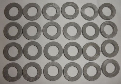Fiber Washers - lot of 24 - Color is Grey - New but from Old Stock