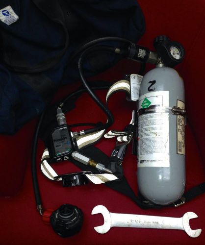 Paintball Survival 6 Pc. Kit HPA Tank Valve Regulator Respirator Harness Wrench