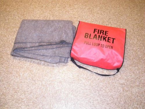 fire protection blankets case blanket 2 pcs very nice