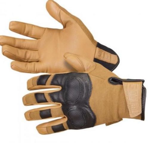 5.11 Tactical 59354120 Men&#039;s Coyote HartTime Knuckle Gloves - Size X-Large
