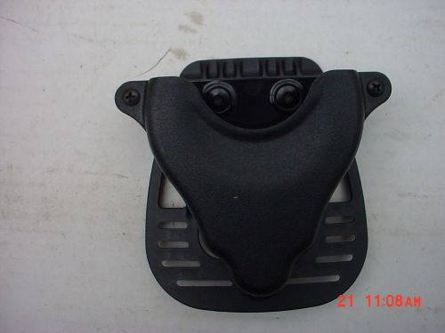 Uncle mike&#039;s kydex molded cuff case - 5125-2 - paddle style - black - brand new for sale