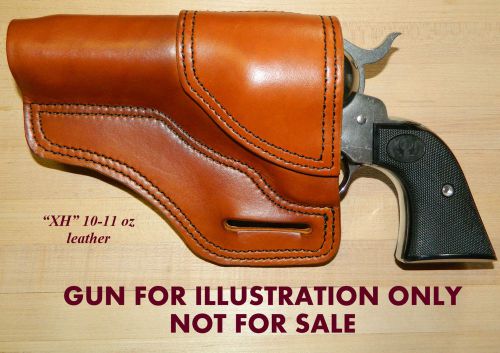 Gary c&#039;s avenger left hand owb &#034;xh&#034; holster ruger new vaquero 4-5/8&#034;   leather for sale