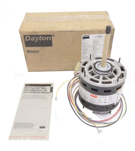 New dayton 3/4 hp fan / blower hvac motor 1075 rpm 230v 5rht9 / warranty for sale