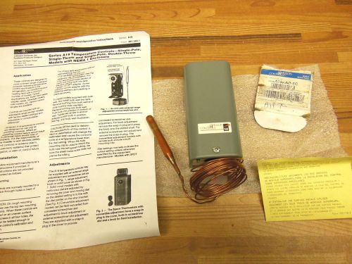 Johnson Controls A19aad-5c Thermostat spst close On Rise 30 To 50