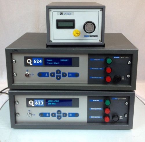 Qualitek 623 624 2780 differential pressure decay tester system for sale