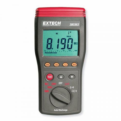 EXTECH 380363 Digital Insulation Tester,Auto Power Off, US Authorized Dealer NEW