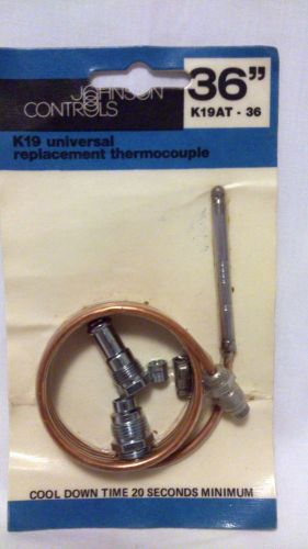Johnson Controls - K19AT-36 - Universal Replacement Thermocouple - 36&#034; - HVAC