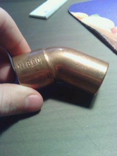 (2) lot of 2 45° elbow male/female 1&#034; pipe