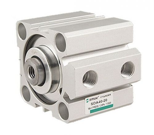 Sda 40-20 dual action single rod pneumatic air cylinder for sale