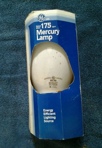 Deluxe white 175 watt mercury lamp