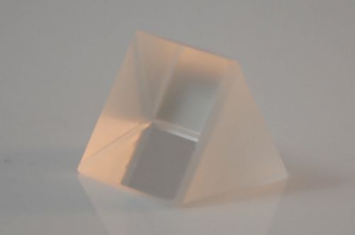 Equilateral acrylic prism 25 length x 25mm face size for sale