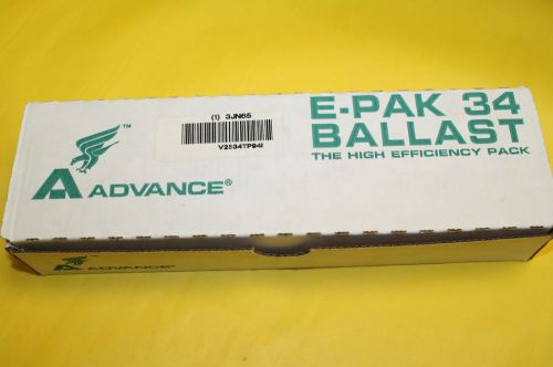 Advance E-Pak 34 Ballast The High Efficiency Pack
