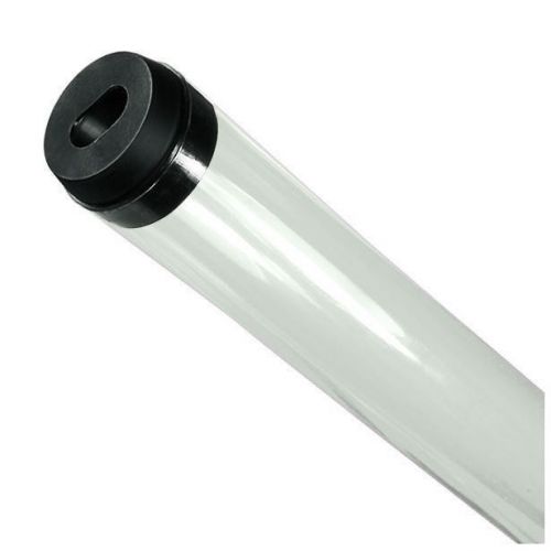 Fluorescent Tube Guards Clear T12 4 ft Foot With End Caps 14668