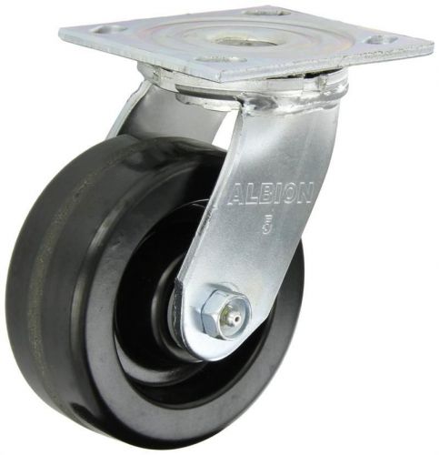 16tm05201s 5&#034; x 2&#034; albion swivel plate caster, phenolic wheel, 1000 lbs capacity for sale