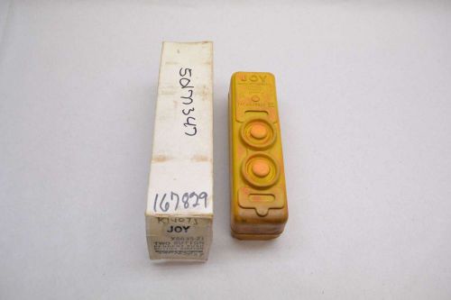 Joy x8635-21 pendant controller pushbutton station 460v-ac 20a amp d434931 for sale