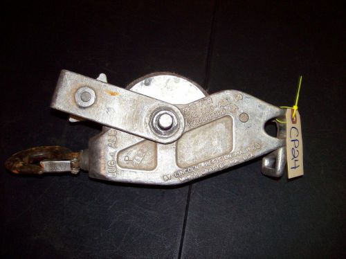 Lug All Web Strap Ratchet Winch Hoist - For Parts Only CP24