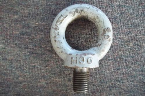 M30 forged lifting eye bolt 14.7 kn/swl 9920 for sale