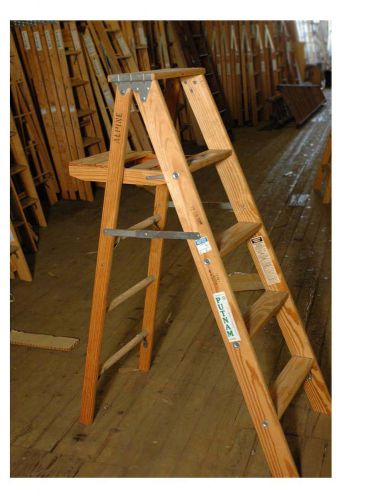 Wood Ladder, With Painting Shelf