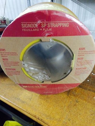 Signode 2x1709 1/4&#034; Strapping Yellow