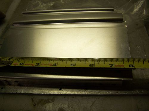 (8) NEW ALUMINUM DRAWER DIVIDERS D150-12  8&#034; X 5&#034; TALL LOT OF 8