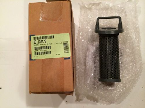 Hayward 1&#034; pvc simplex basket strainer 1/8&#034; perforation bs1100 new in box for sale
