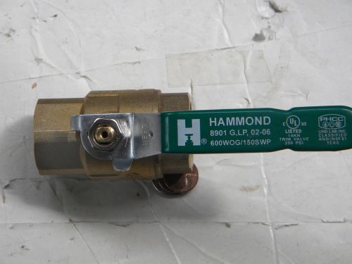 Two  new apollo/ hammond  valves - 1&#034; and 3/4&#034; - free s/h for sale