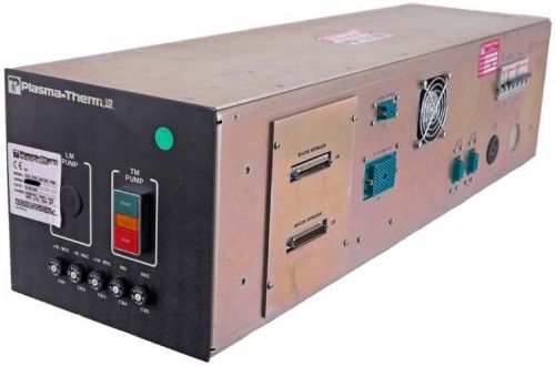 Plasma-therm versalock tm/lm pump control controller system vlr 700 lm/tm frm for sale