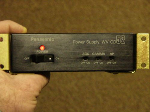 PANASONIC WV-CD52 POWER SUPPLY FOR CCTV CAMERA WV-CD51 with rack mounts