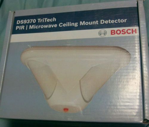 Bosch ds9370 tritech pir / microwave ceiling mount detector long range 70ft for sale