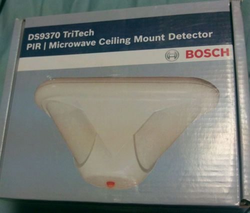 Bosch ds9370 tritech pir / microwave ceiling mount detector long range 70ft for sale