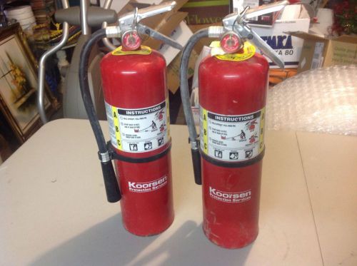 2 Amerex B456 Fire Extinguisher