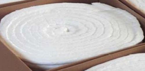 Ceramic fiber blanket, 2300°f, 12.5&#039;x24&#034;x2&#034;, 25sq.ft., 8 lb/ft^3, free shipping for sale
